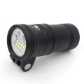 2015 New Aluminum Rechargeable CREE LED Wide Spot Video Type Diving light